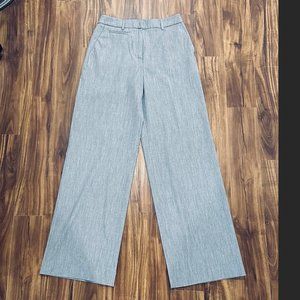 Long Tall Sally Grey Wide Leg Suit Trouser size 4